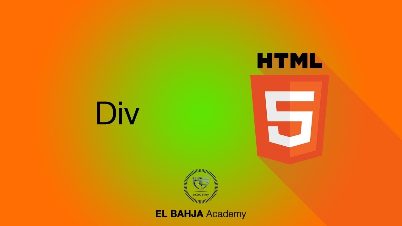 42 - Div : HTML (Darija)