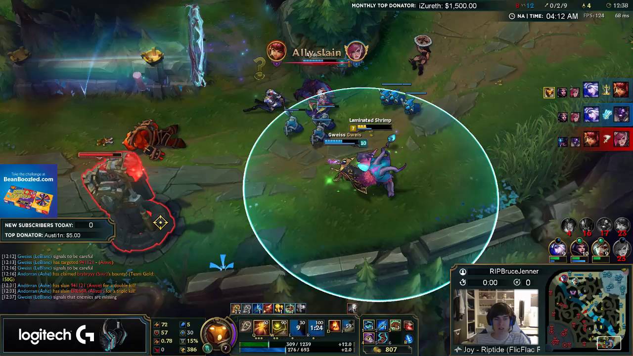 C9 Bunny FuFuu - Bard & Ashe vs Alistar & Sivir (Ranked)