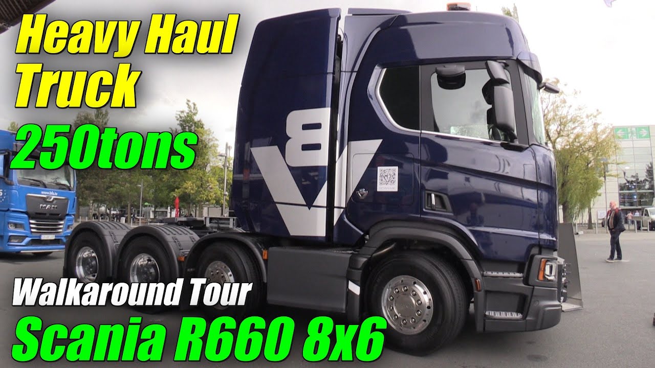250tons Heavy Haulage Tractor !!! 2023 Scania R660