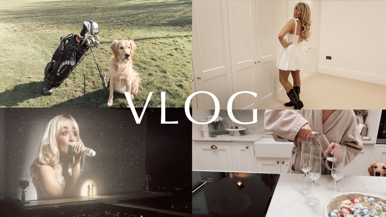 A FUN VLOG | Golf, Garden Centre & Girls Night at Sabrina Carpenter Manchester N1