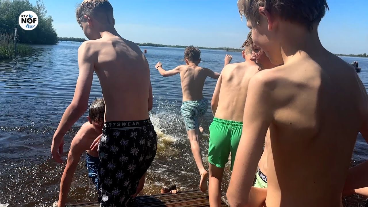 Tropische temperaturen in Noordoost-Fryslân: 