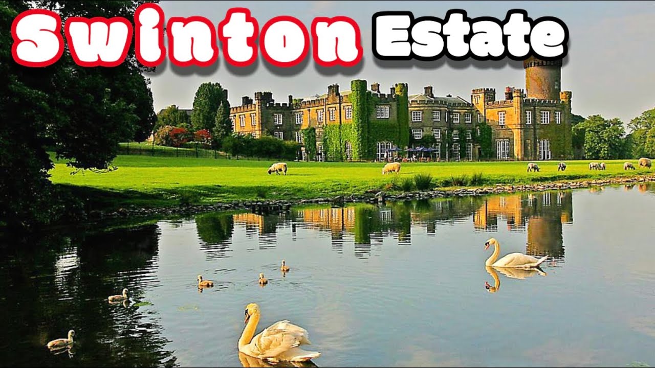 HD[4K] Swinton Estate | British Deer - Birds of Prey- Walled Garden | North Yorkshire England 🇬🇧