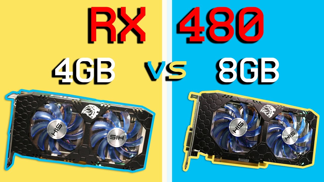 RX 480 - Battle of the Gigs! - 4GB vs 8GB
