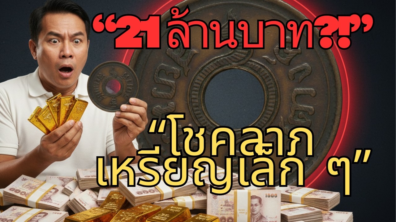 เหรียญไทยปี 1937 ขนาดเล็กจิ๋วนี้ถูกขายไปในราคา 21 ล้านบาท และเปลี่ยนชีวิตของนักสะสมไปตลอดกาล
