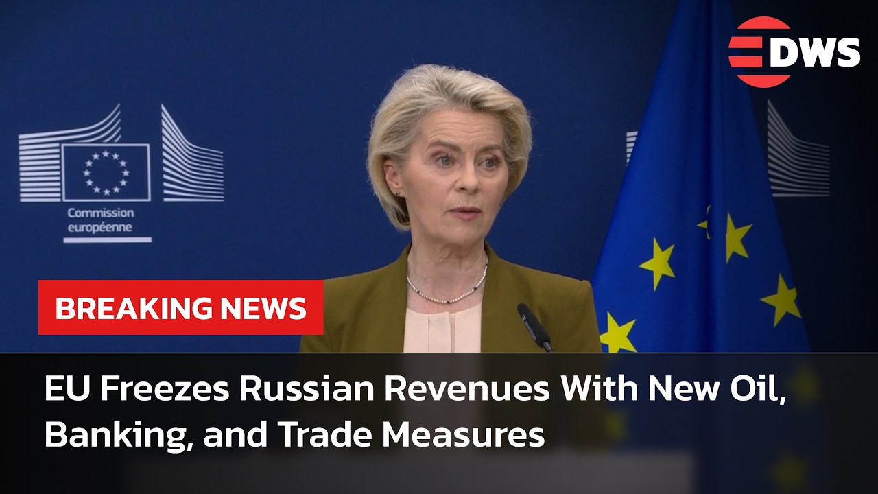 BREAKING: EU Chief Ursula Announces 21st Sanctions Package as Russia Faces Economic Pressure | AC14