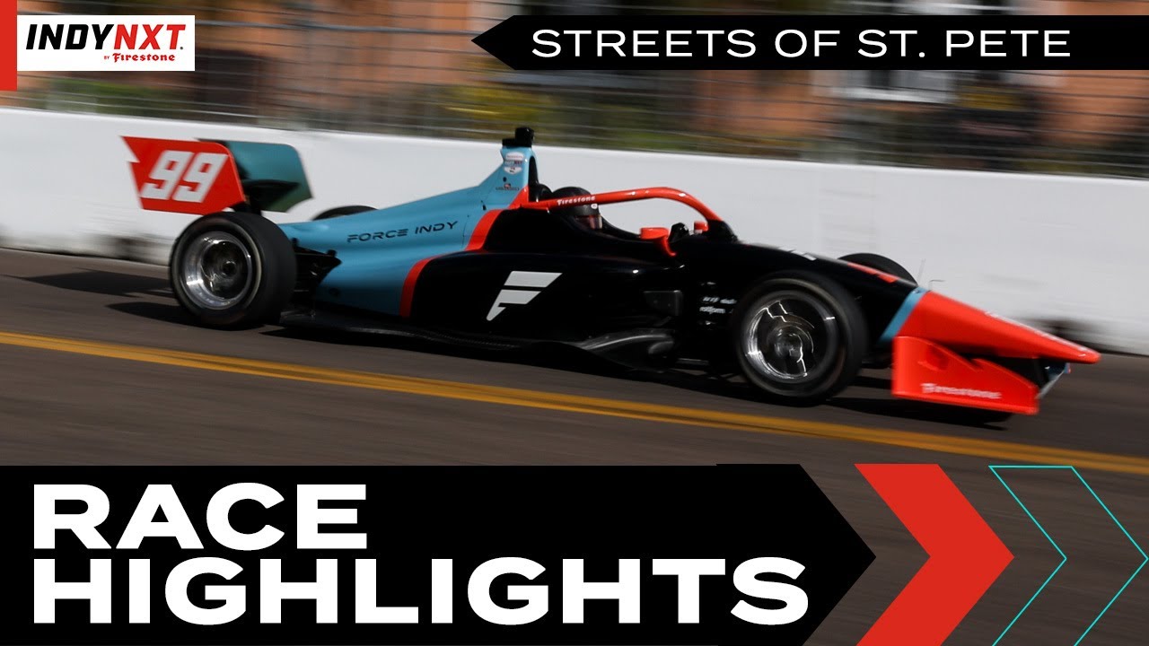 Race Highlights | 2025 Grand Prix of St. Petersburg | INDY NXT by Firestone