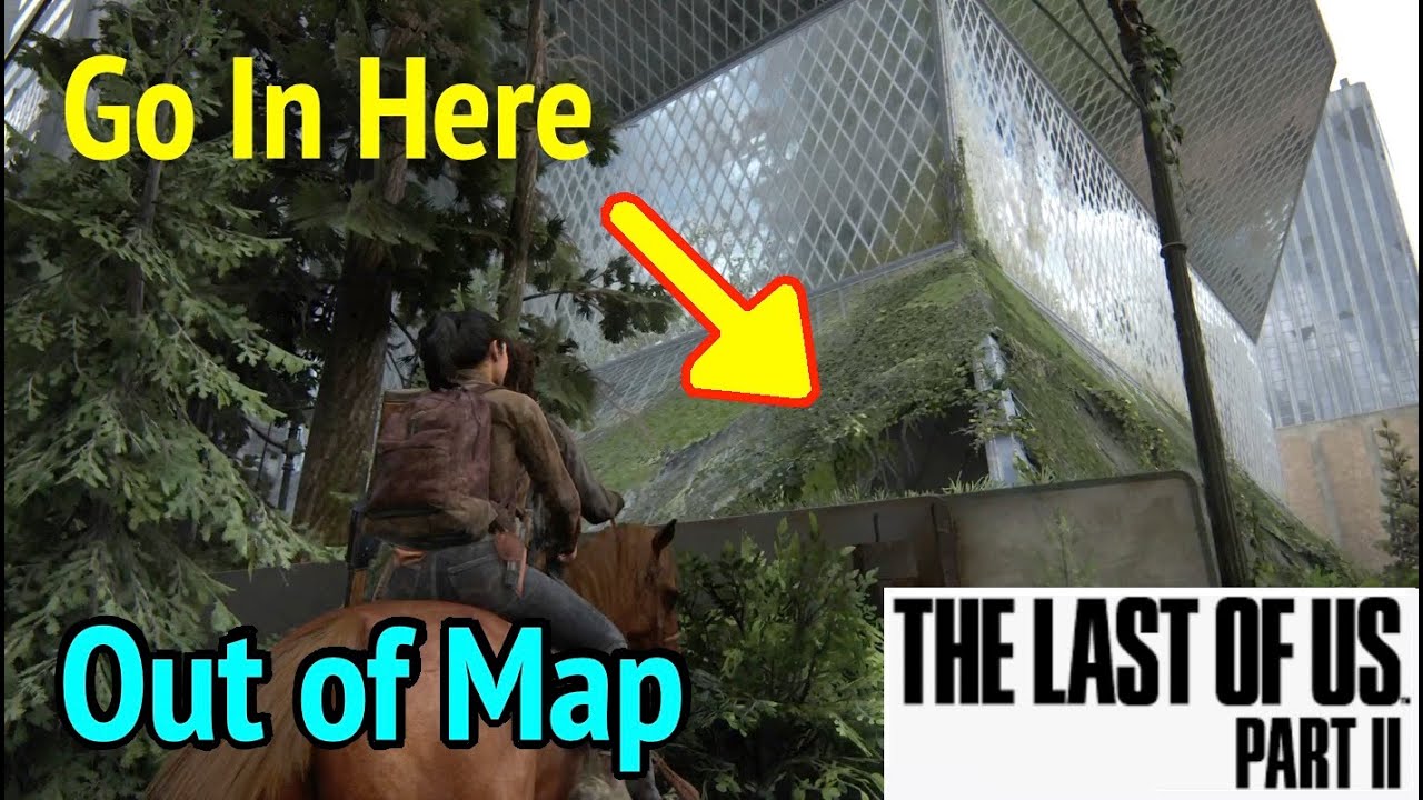 Downtown (Out of Map) in The Last of Us Part II: Seattle Day 1 (TLOU2)