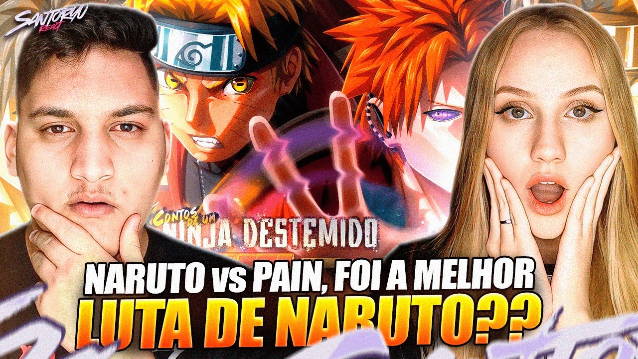 Naruto x Pain (Naruto Shippuden) - Conto De Um Ninja Destemido | M4rkim feat. Okabe - REACT EM CASAL