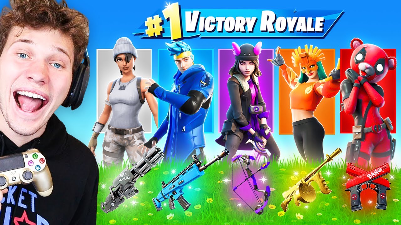 *RANDOM* SKIN CHALLENGE IN FORTNITE