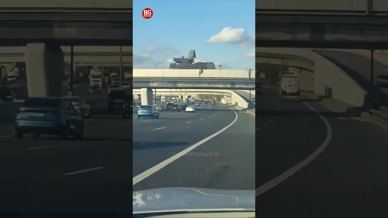 Безопасность граждан отменяется: в Москве комплекс ПВО &laquo;Панцирь&raquo; развернули прямо над автотрассой
