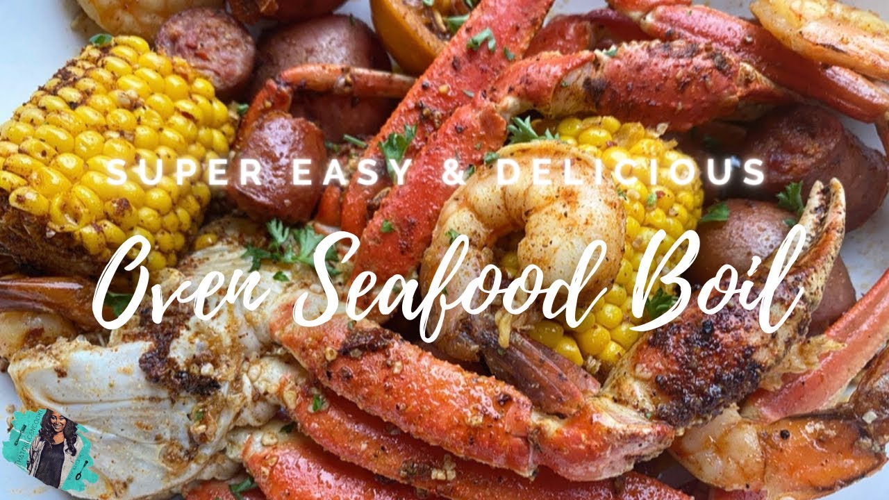 HOW TO MAKE THE EASIEST SEAFOOD BOIL EVER! | STEP BY STEP DELICIOUS OVEN BAG RECIPE