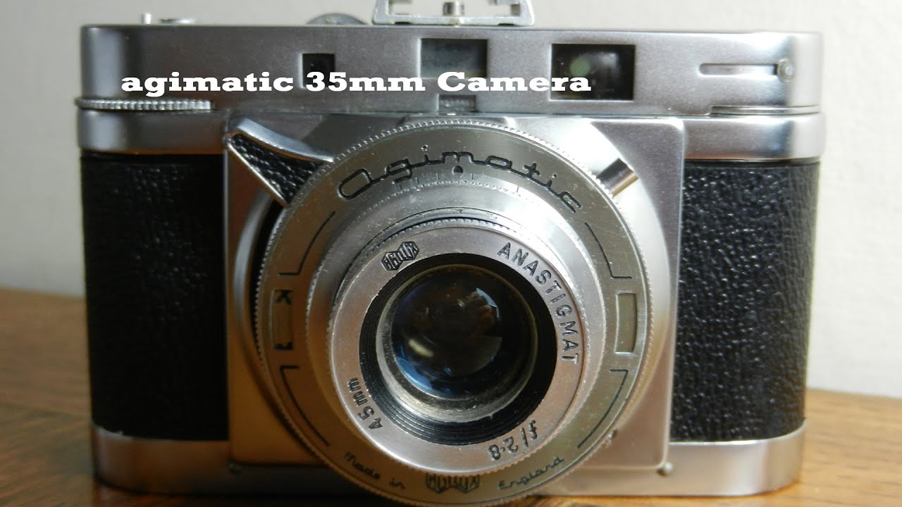 Agimatic English 35mm 1950's Camera