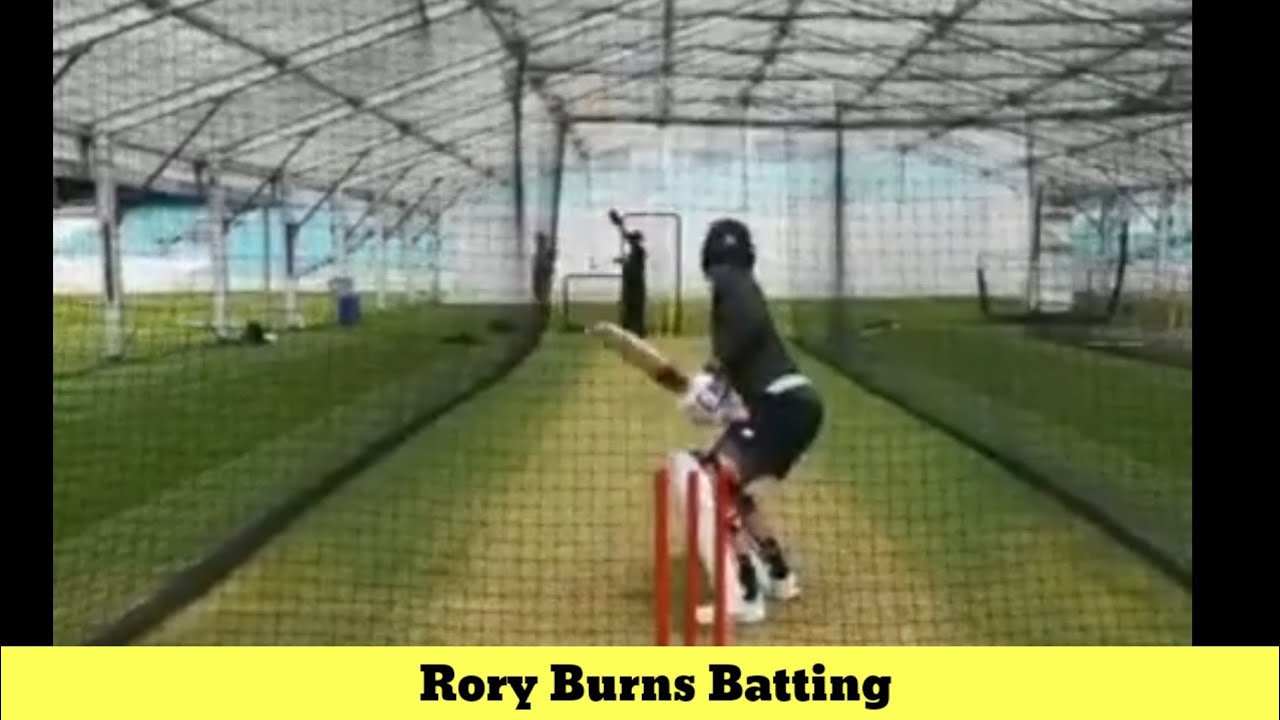 Rory Burns Batting | Rory Burns Batting Practice | Burns Batting
