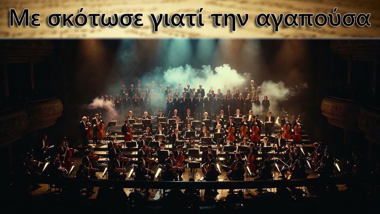 Στράτος Διονυσίου - Με σκότωσε γιατί την αγαπούσα | Greek Epic Orchestra