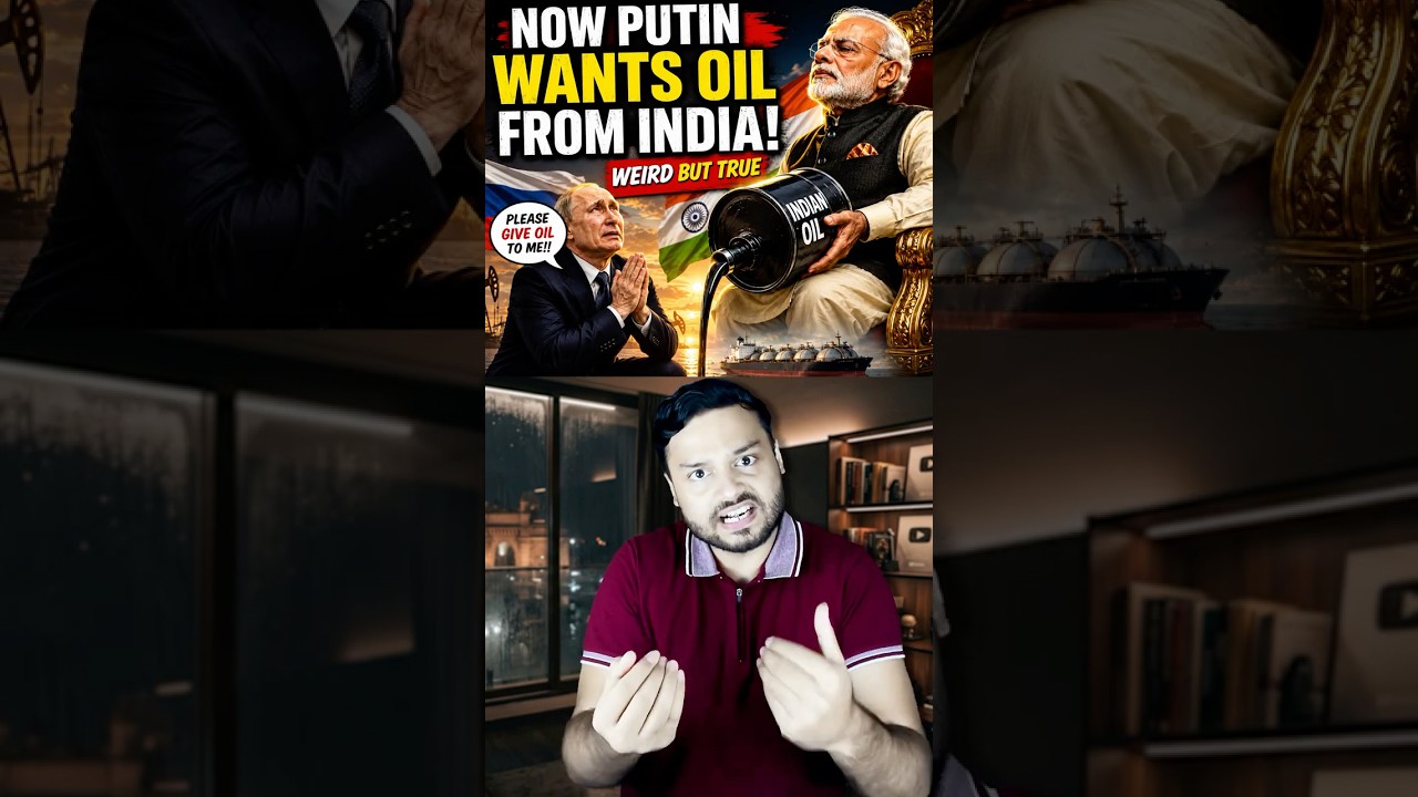 Shocking REVERSE-GEAR! Now Putin Wants Petrol From India! But WHY? #shorts