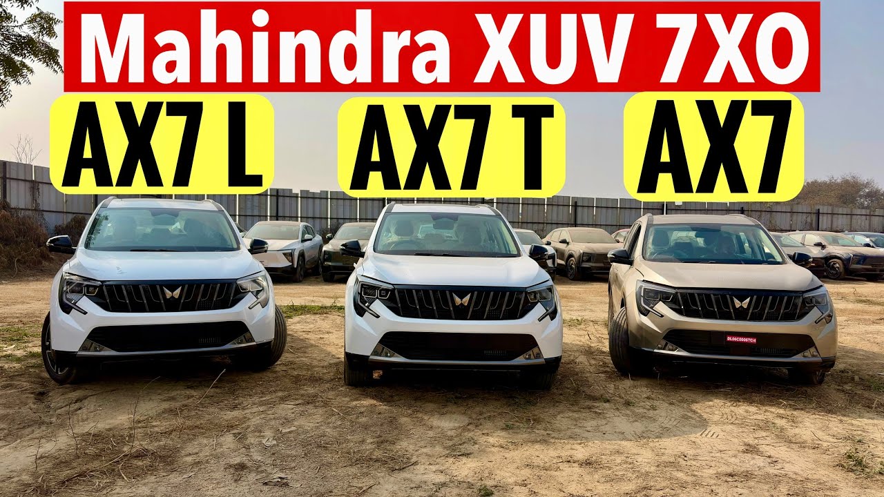 Mahindra XUV 7XO AX7 vs AX7 T vs AX7 L – Which One to Buy? Honest Review 2026