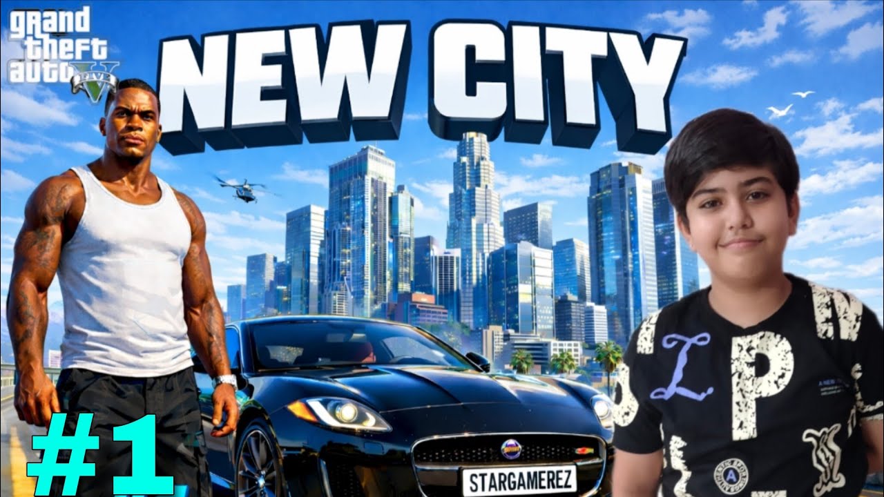 First day in new  city | GTA 5 GRAND RP GAMEPLAY #1