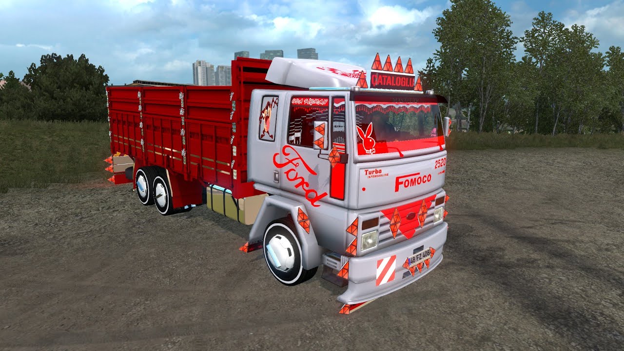 ETS 2 FORD CARGO 2520 HAFRİYAT YENİ TÜRKİYE HARİTASI İSTANBUL - ÇATALCA