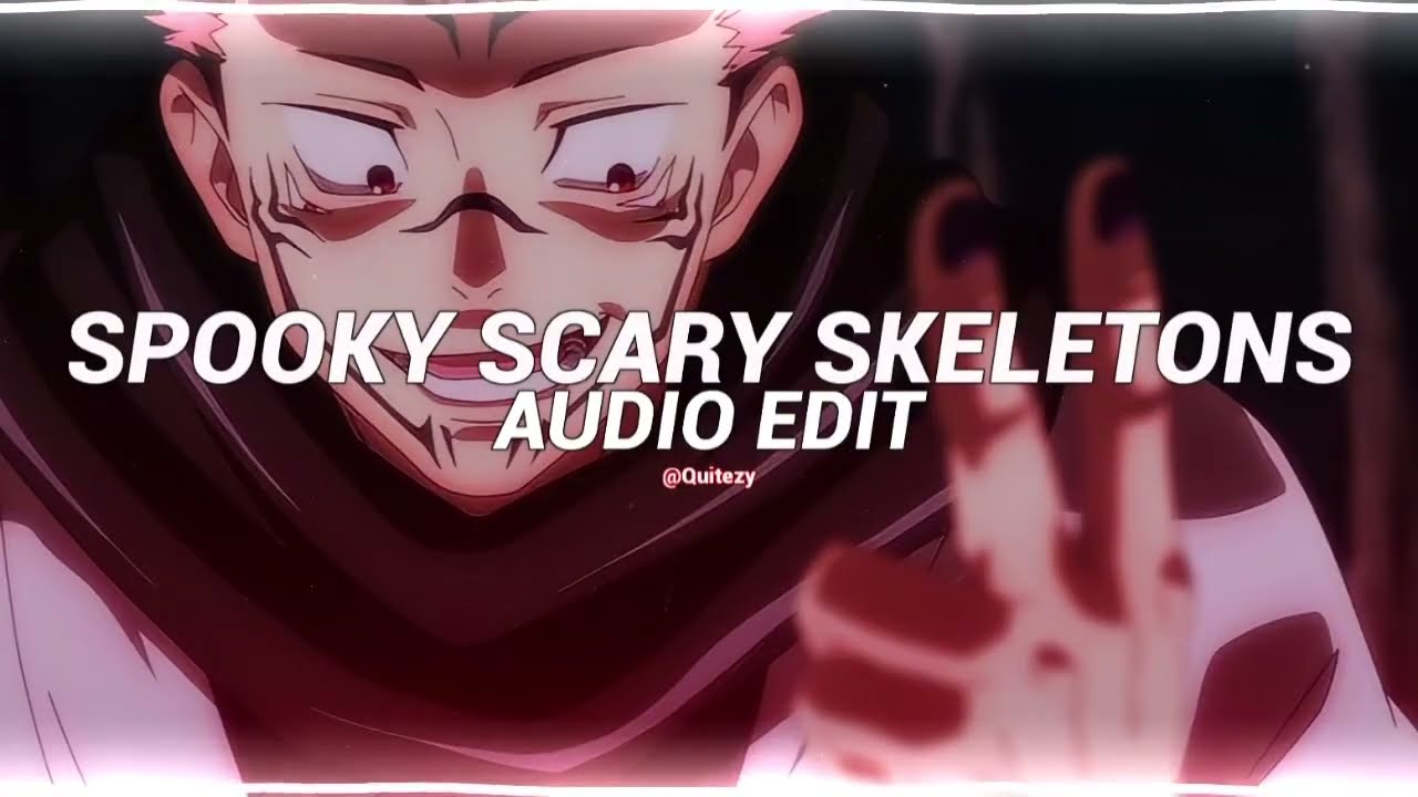 spooky scary skeletons (remix) - andrew gold, the living tombstone [edit audio]