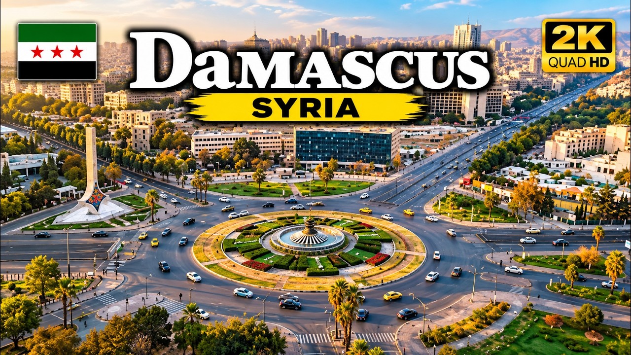 Это самый красивый город на Ближнем Востоке? 🇸🇾 (Дрон-тур)