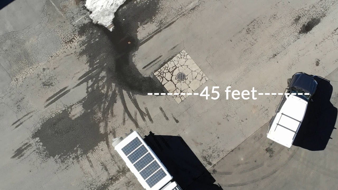 EarthCruiser EXP vs Tacoma turning radius comparison
