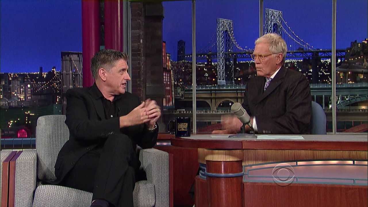 Craig Ferguson Visits Letterman - Oct 2012