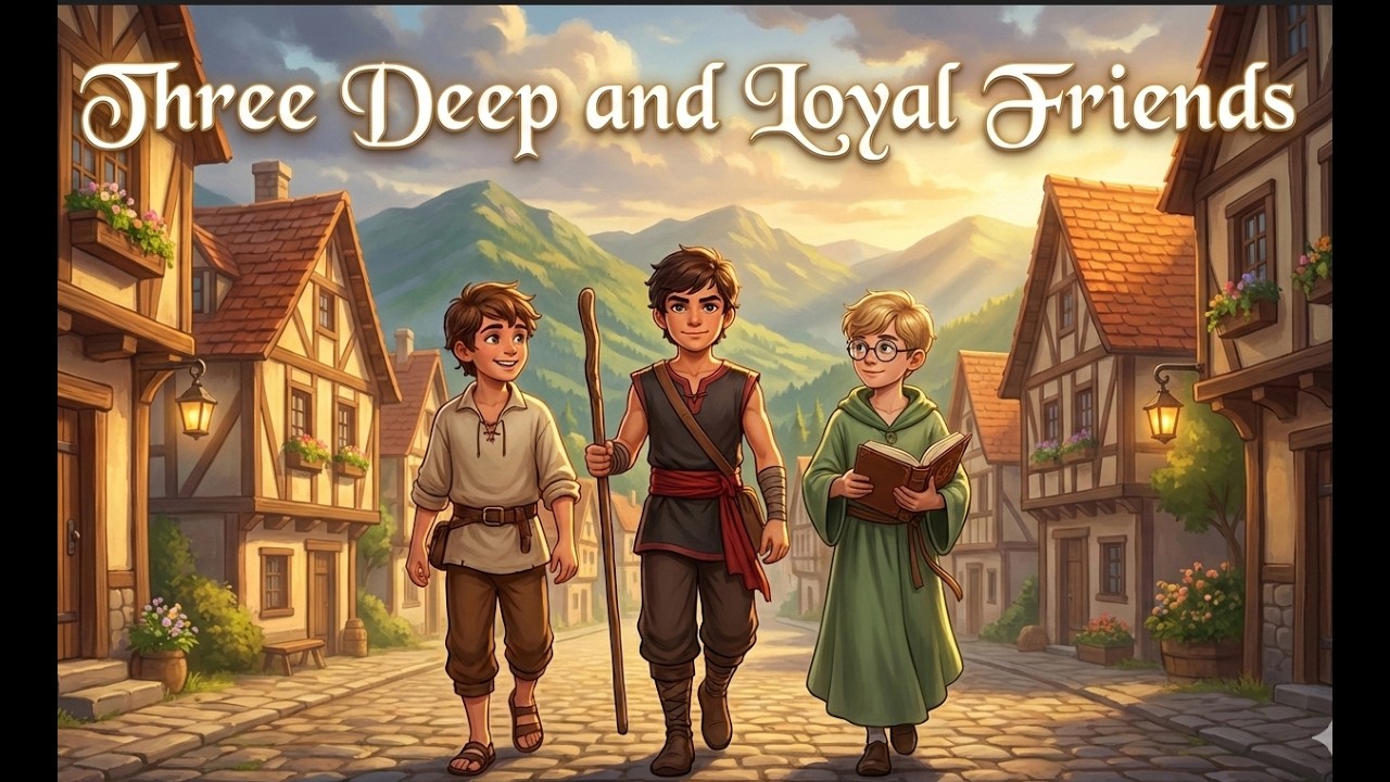 Three Deep and Loyal Friends #disney #motivation #moralstory #animation #mindset #friends #facts