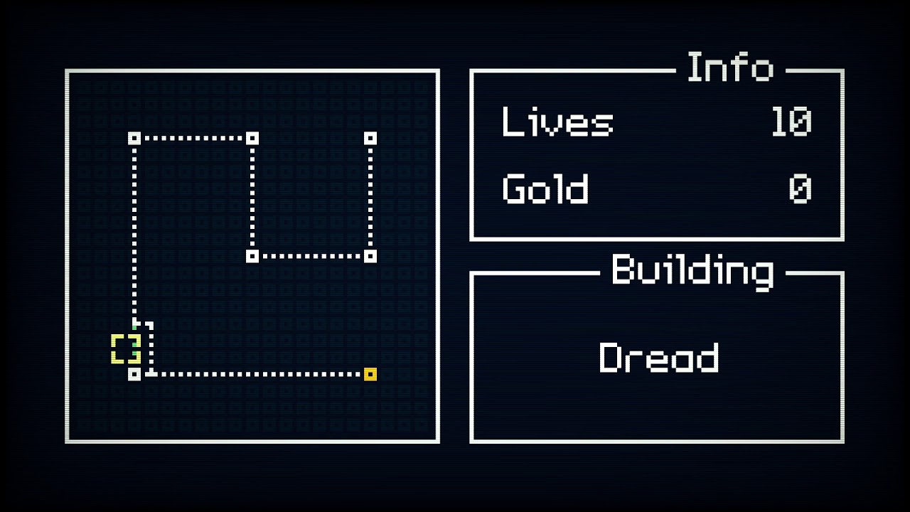 Eternower First Try! Free Minimalist Tower Defense Steam Game Demo