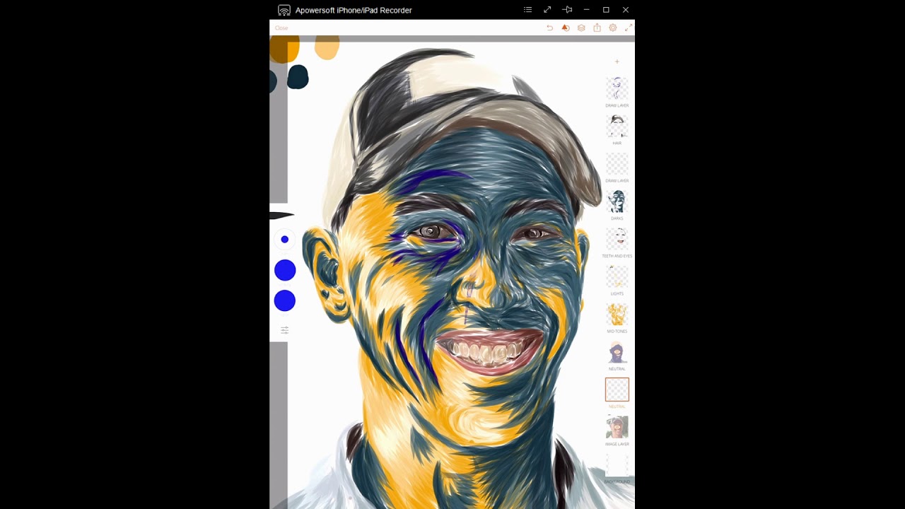 Adobe Draw 8 Adding a Neutral Layer