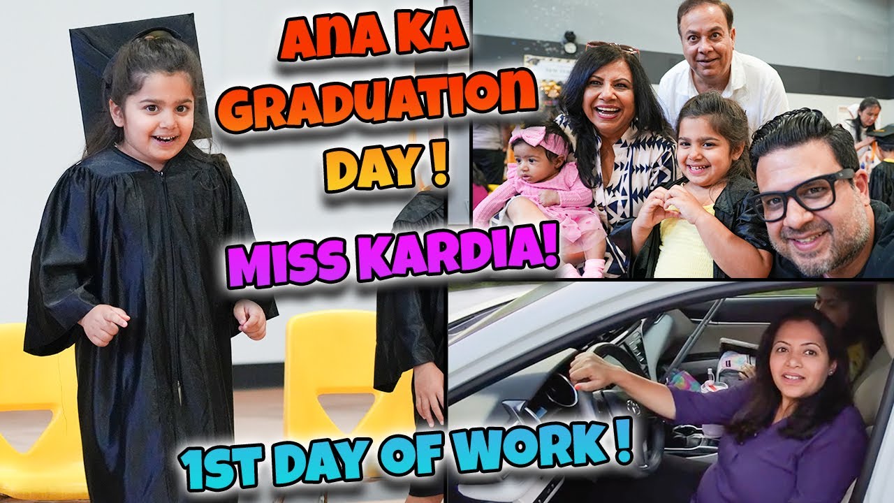 Baby Ko Chhor Ke Pehla Din Back to Work 😢 Ana Ka Graduation Miss Ho Gaya! Daily VLOG 47