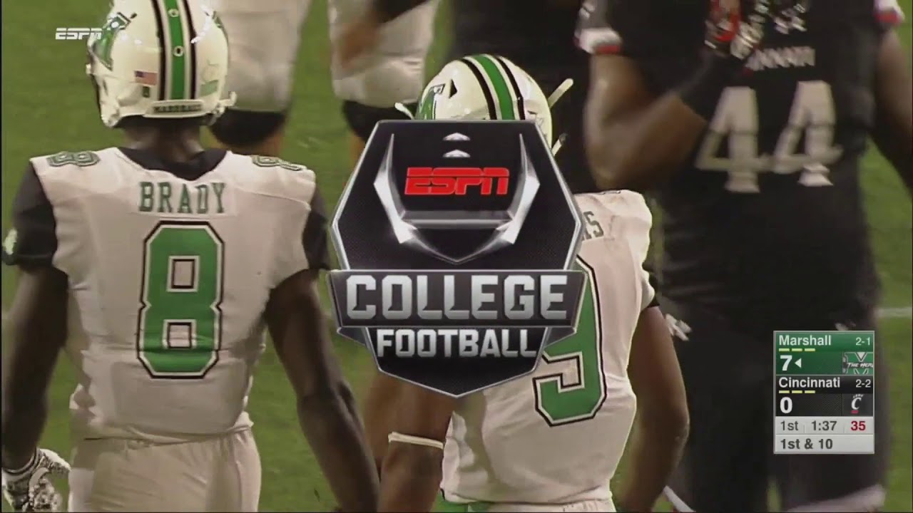 Marshall Highlights vs Cincinnati Football 2017