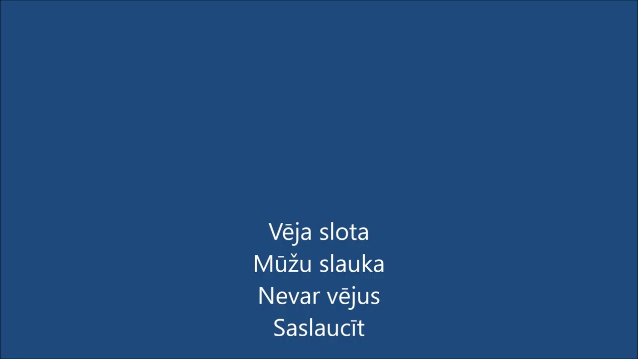 Raimonds Tiguls - Četri Vēji (OST Likteņa Līdumnieki beigas) (Ar vārdiem)