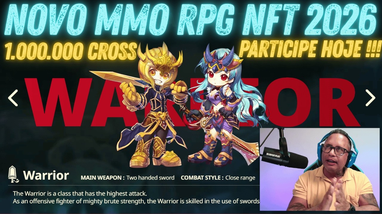 CORRA! NOVO MMO RPG NA WEB3 LIBEROU HOJE O PRE REGISTRO COM IN&Uacute;MERAS RECOMENPENSAS INCR&Iacute;VEIS CONFIRA