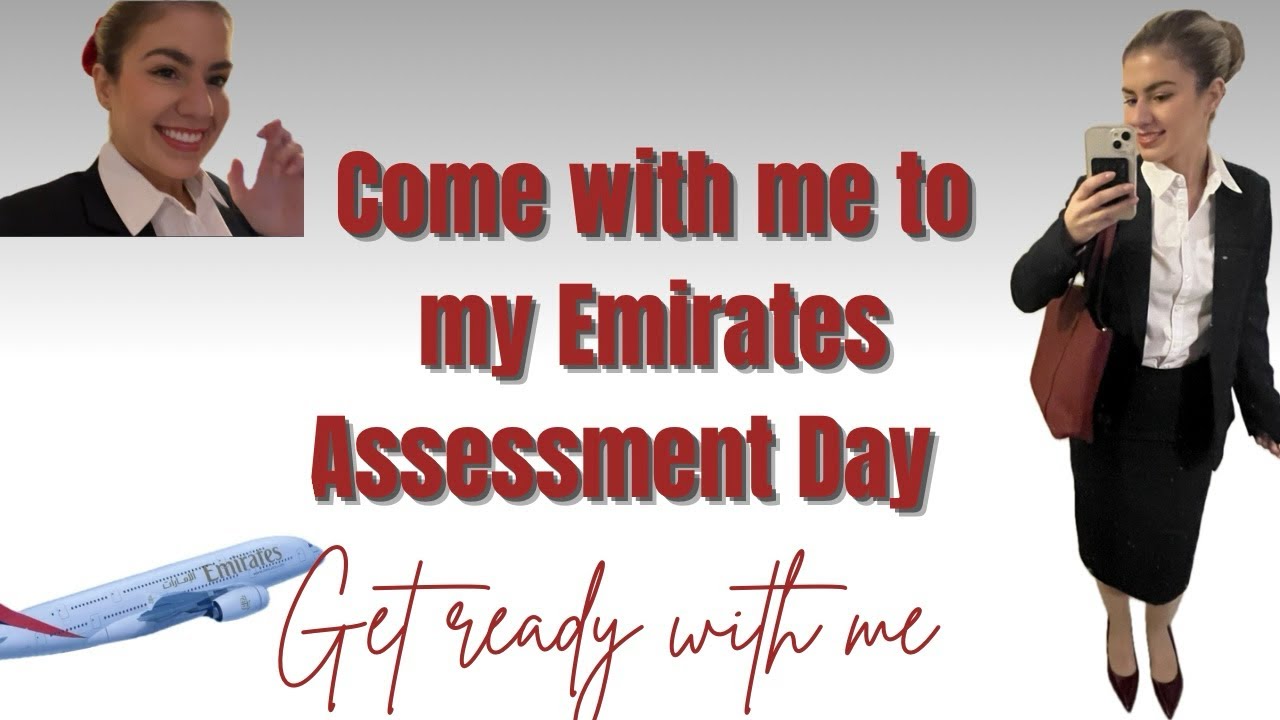 Come with me to my Emirates Assessment / Recruitment Day! Get ready with me + what happened 😱