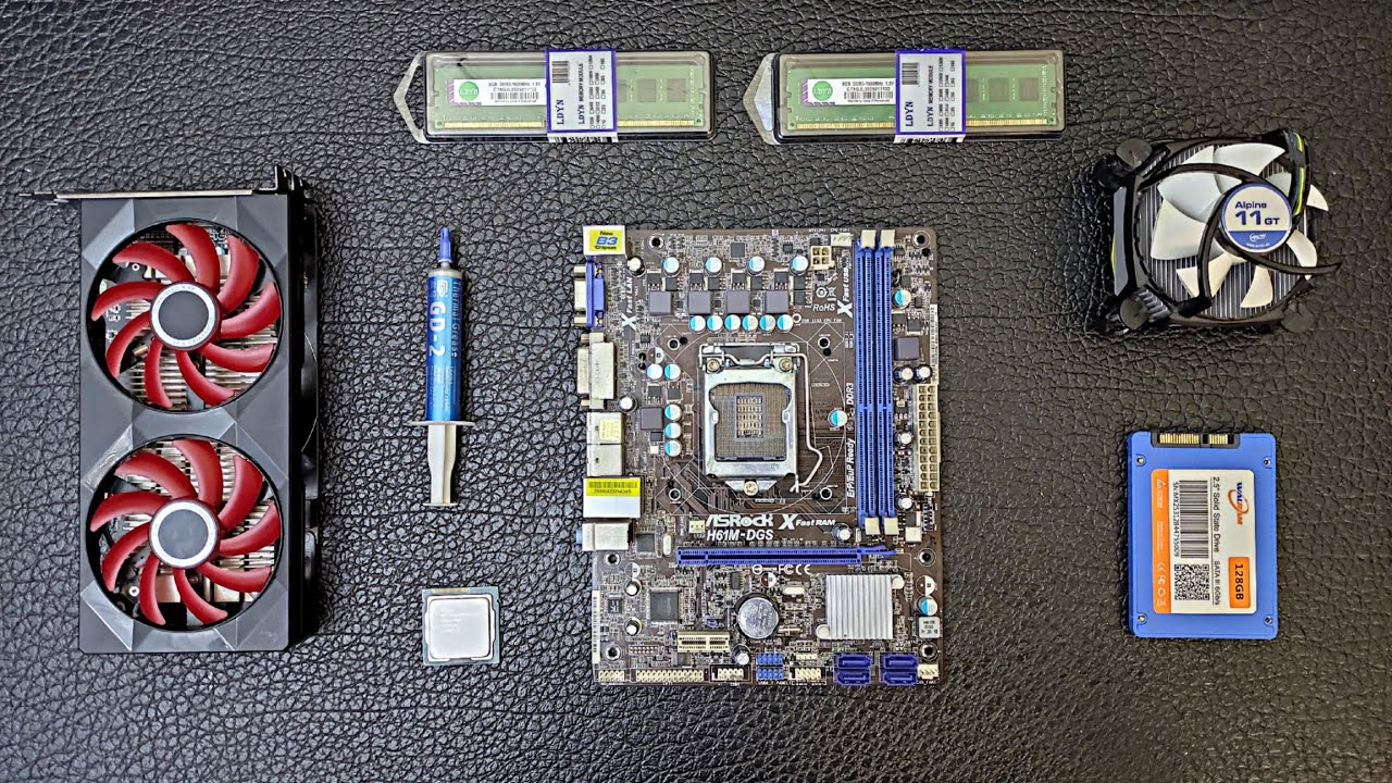 Xeon E3 1230 V2 + RX 560 4GB PC Build Guide