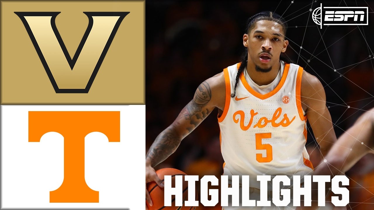 HUGE COMEBACK 🔥 Vanderbilt Commodores vs. Tennessee Volunteers | Full Game Highlights | ESPN CBB