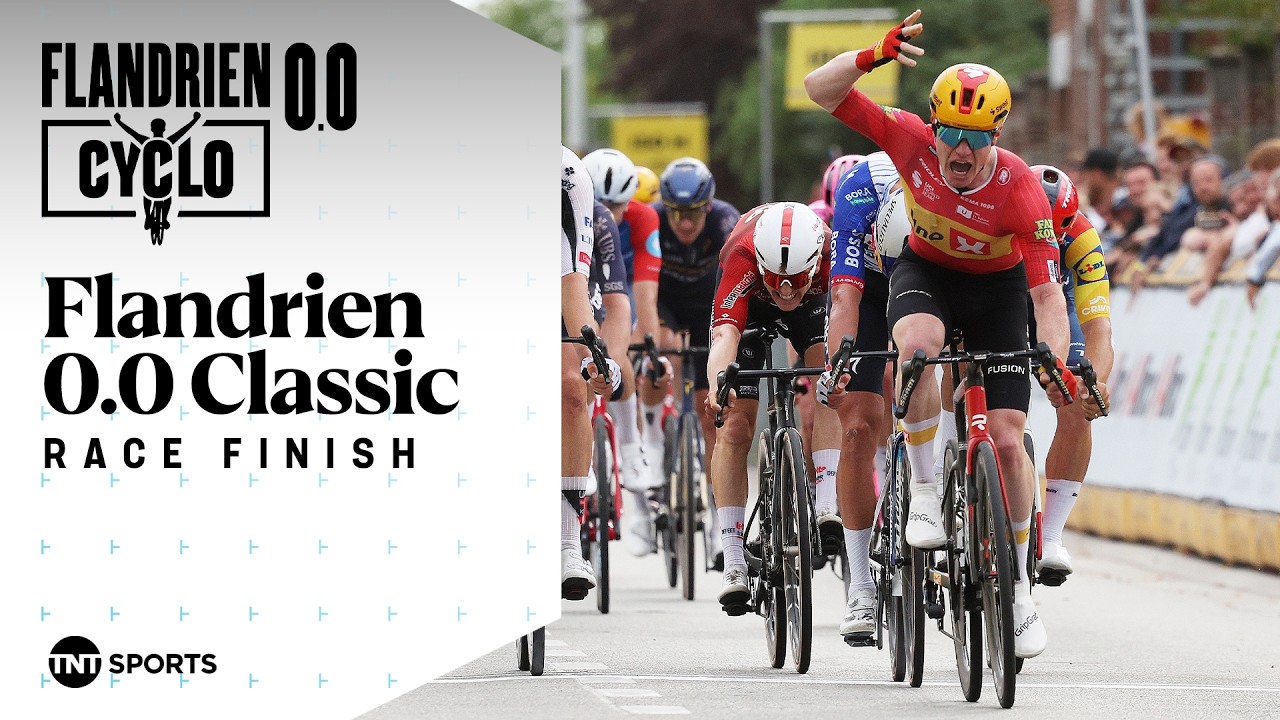 SENSATIONAL FINISH! ⚡ | 2026 Flandrien 0.0 Classic Final KM's | TNT Sports Cycling