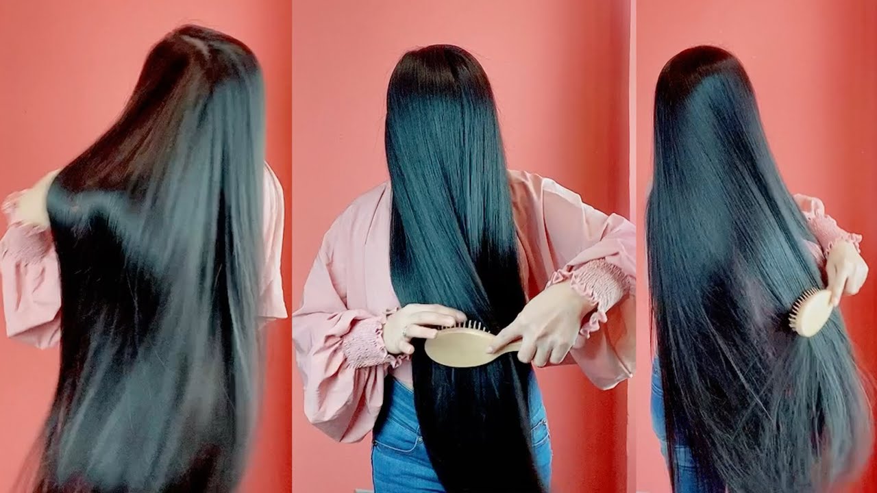 OVERFACE HAIRBRUSHING HAIRPLAY | BUN DROPPING | HAIR SWINGING | HAIR PONYTAIL | SILKY SMOOTH HAIR