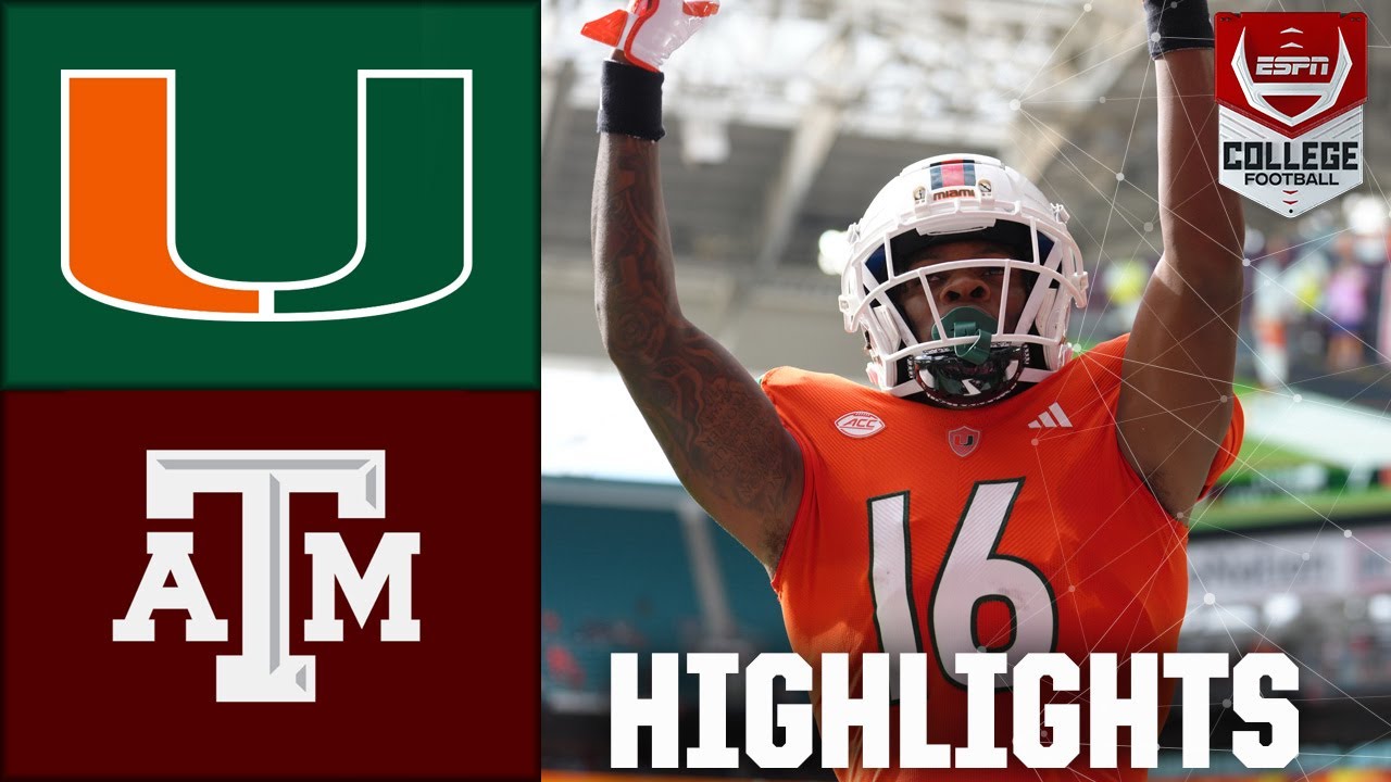 Texas A&M Aggies vs. Miami Hurricanes | Full Game Highlights