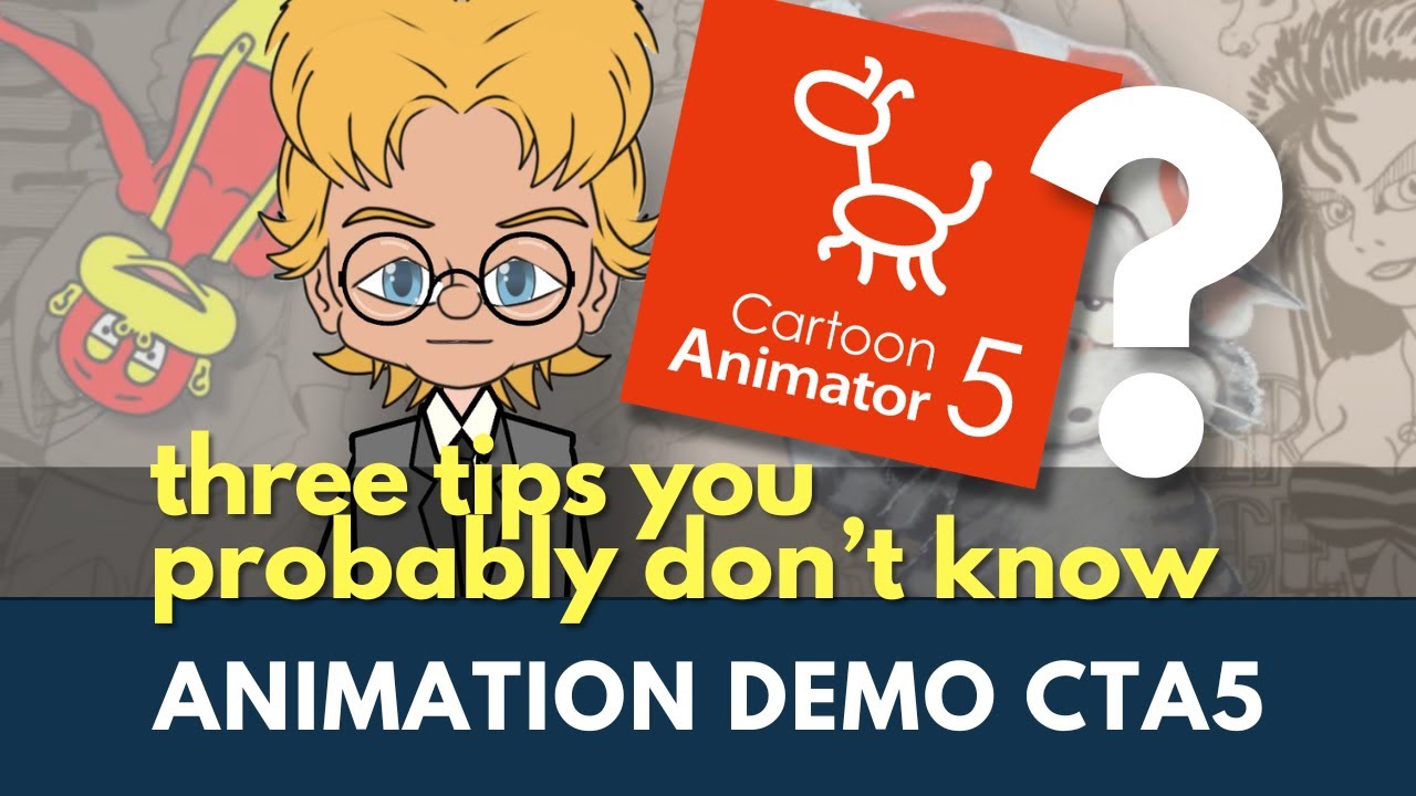 Three Animation Tips You Probably Don't Know in Cartoon Animator 5 #reallusion #2danimation