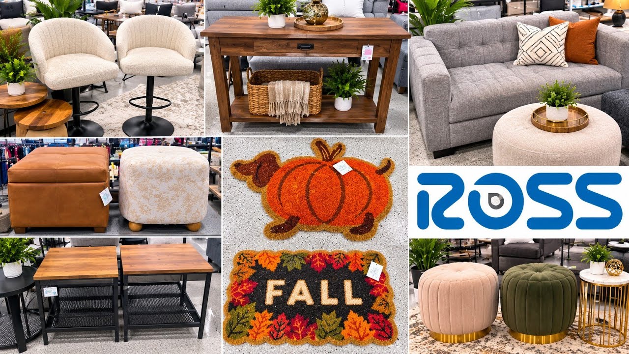 ROSS SHOP WITH ME 🛍 ALL NEW BEAUTIFUL FALL HOME DECOR & COZY FINDS 🍂 #ross #homedecor #shopping #fyp