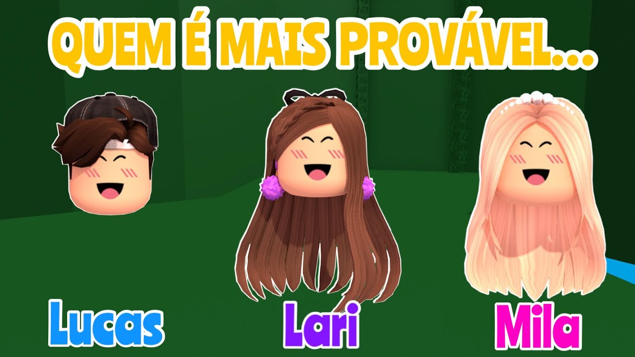 QUEM É MAIS PROVÁVEL? REVELAMOS TUDO! 😱