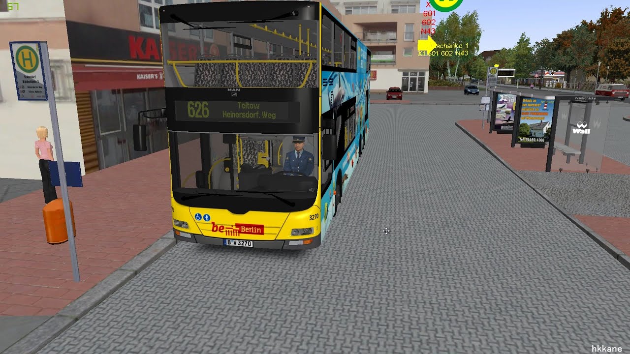 OMSI 2 Berlin X10 Route 626 Gameplay