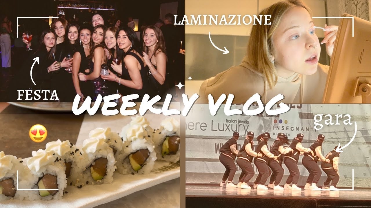 FESTA A SOPRESA, GARA E LAMINAZIONE CIGLIA - weekly vlog|| FC