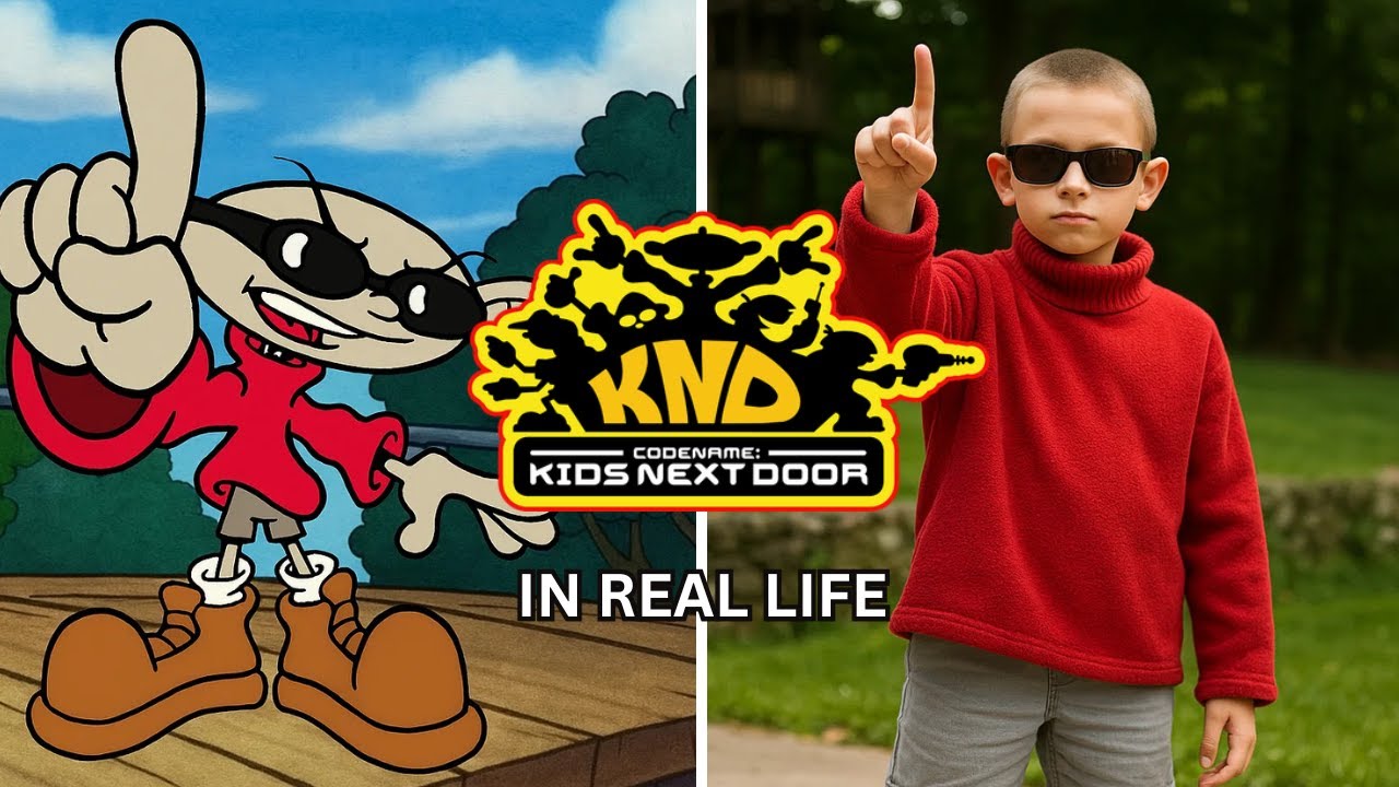 CODENAME KIDS NEXT DOOR in Real Life