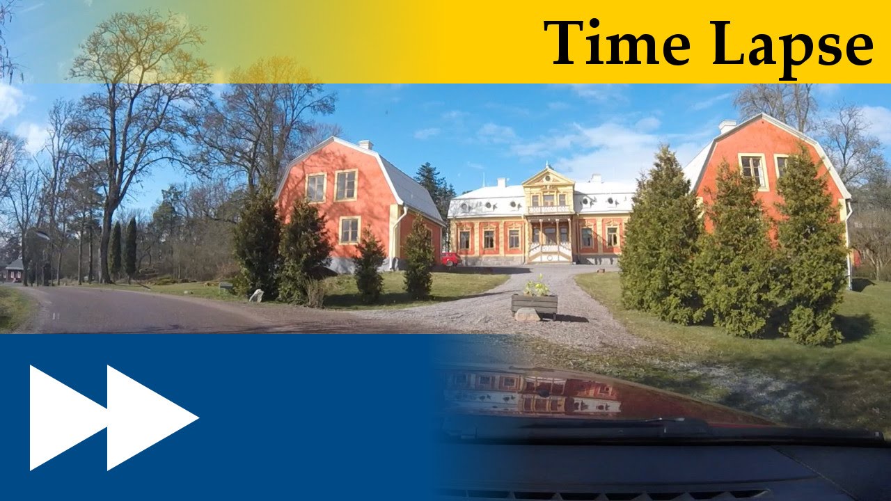 Time Lapse: Tour of Central Uppland 2016-04-08
