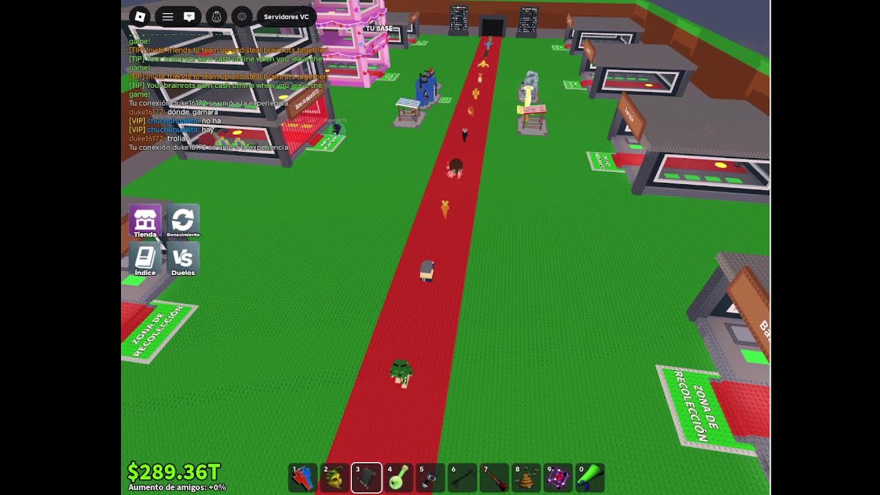 Tradeando brainrots (busco garama despues de su caida XD)