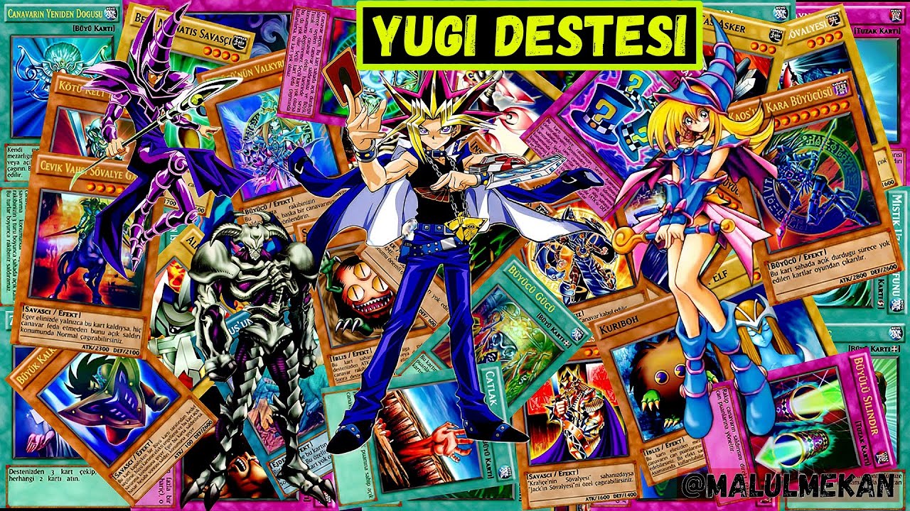 YUGİ DESTESİ YUGIOH - PART 37 - HANGİMİZ DESTEYİ DAHA İYİ YÖNETİYOR BİR DÜELLO İLE ÖĞRENELİM DEDİK