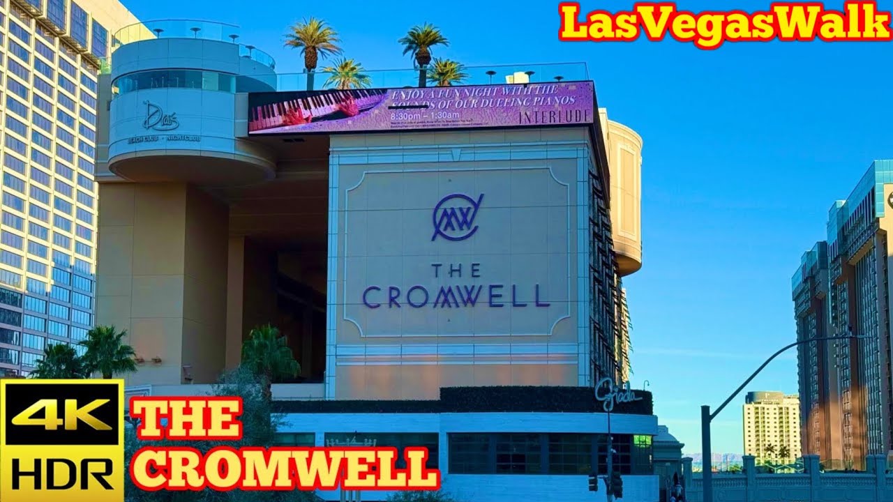 LasVegasWalk &bull; The Cromwell Hotel and Casino &bull; January 2026 (4K HDR)