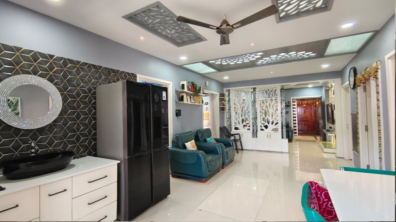 Beautiful & Fully Furnished 3BHK Flat For sale With Furniture in Hyderabad Gated Community